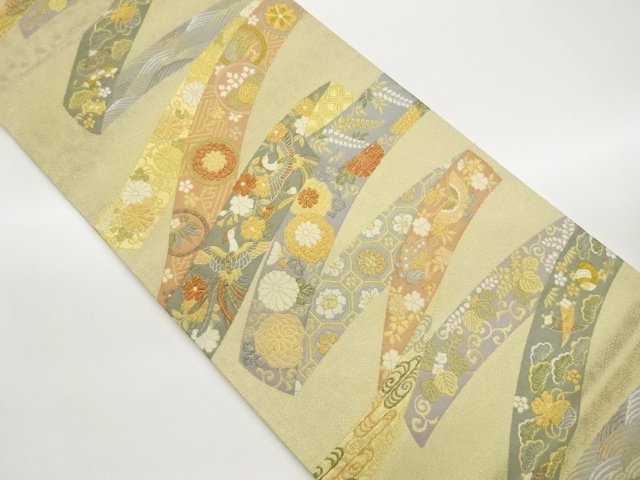 Japanese Kimono / Fukuro Obi Silk